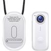 Lapiglo per mini action camera da pollice 2K con cordino magnetico, videocamera portatile per animali domestici, passeggiate, lavoro, viaggi, registrazione video loop 30 fps, rilevamento del movimento