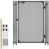 VEVOR Cancello per Recinzione da Piscina 1,2 x 0,75 m, Porta per Barriera di Protezione per Piscina da Giardino Porta di Recinzione di Sicurezza Cancello in Metallo Tessuto in PVC Teslin 352 g/m²