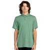 Volcom Polo da Uomo a Maniche Corte Wowzer Modern Fit, Verde Biscaglia, L