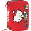 FRANCO COSIMO PANINI ASTUCCIO 3 ZIP HELLO KITTY FRANCO COSIMO PANINI 75560
