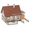 Faller 130215 - Modellismo Ferroviario, Casa a graticcio, con Garage