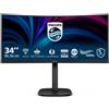 PHILIPS MONITOR CURVO 34 LED VA WQHD 21:9 4MS 300 CDM, REG ALTEZZA, DP/HDMI, MULTIMEDIALE