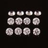 AAA Perfetto Ceylon Bianco Zaffiro Loose Rotondo Gemma Cut 2x2MM - 3x3MM- 4x4MM
