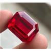 100.00 Cts Naturale Rosso Rubino Smeraldo Forma Certificato Perfetto Loose Big