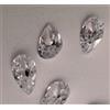 Certificato Cvd Diamante 1.5 X 3 MM Lab-Grown 0.16 KT If Purezza Pera 4 Pz Lotto
