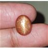 colori di gemme 3,60 Ct Naturale Ovale 4 Raggi Stella Dorata Pietra del Sole Cabochon Qualità...
