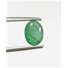 colori di gemme 1,55 Ct Smeraldo Verde Naturale Non Trattato Taglio Ovale Zambia Gemme Sciolt...