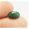 colori di gemme 1,60 ct naturale buono smeraldo dello Zambia verde taglio ovale terra estratt...