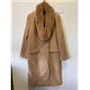 Freemans Lunghezza Media Cappotto Con Staccabile Collo IN Finta Pelliccia Camel