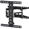 Hama 108756 Supporto a parete completamente mobile per dispositivi LCD/plasma da 23 a 50 pollici, carico massimo 35 kg, VESA massimo 400 x 400