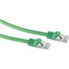 Sylvia Cavo patch RJ45 con cavo CAT 7 grezzo PIMF verde 20 m