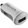 NEVOX Adattatore di ricarica USB per auto 2,4A bianco