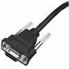 Honeywell Cavo Honeywell Acc: RS232, nero, DB9 femmina, 2,9 m (9,5'), a spirale, alimentazione esterna 5V (55-55000-3)