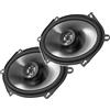 JBL Stage 8602 | 2 vie | Altoparlante coassiale ovale per auto 6x8/5x7 (152 mm x 203 mm) (1 coppia) - nero