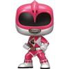 Funko - Figurina Power Rangers - Pink Ranger Metallic Exclu Pop 10 cm