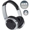 Denver Electronics Denver Bluetooth BTN-206 cuffie over-ear con riduzione del rumore, nero argento