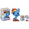 FUNKO BOBBLE HEAD POP CULTURE MY LITTLE PONY RAINBOW DASH FIGURINA NUOVA! Funko
