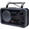 Muse M-06DS radio portatile analogica nera, grigia
