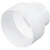 NDS 6P07 - Mozzo di accoppiamento riduttore 4 x 6 by Hub, raccordo a saldatura, colore: Bianco