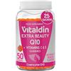 VITALDIN Gommose Coenzima Q10 200mg - Senza Glutine - 50uds | Gummies Antiossidanti di Bellezza; con Vitamina C ed E; 1 Mese; Gusto Pesca.