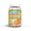 VITALDIN Gommose Vitamina C 240mg Bambini e Adulti - 80uds | Gummies che Rinforzano il Sistema Immunitario; senza Glutine, Gusto Arancia; 1 Dose al Giorno (40 giorni).