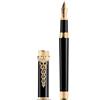 Montegrappa Penna stilografica Zero Caduceus Oro giallo Pennino F