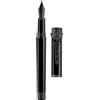 Montegrappa Penna stilografica Zero Caduceus Ultra Black Pennino F