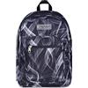 Seven Freethink Zaino Scuola Media Ragazzo, Scuola Elementare 34L, Doppio Scomparto, Tasca PC e Borraccia, Nero Grigio