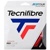 Tecnifibre Red, PRO Redcode 12,2M-Set di Corde Rosse, 1,25 mm Unisex-Adulto, Colore: Rosso