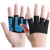 Kaeltsyn 1 paio di guanti traspiranti a mezze dita da palestra elastici in spandex per comfort e palestra multiuso