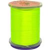 Fastigeaty Bobina di filo in nylon 70D per pesca a mosca fai da te, materiale fluorescente per costruire esche artificiali luminose e esche su ami (verde fluorescente)