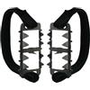 Fruusv Ramponi antiscivolo per scarpe - 2 pezzi antiscivolo per scarpe da trekking da donna | artigli antiscivolo escursionismo inverno passeggiata jogging arrampicata alpinismo pesca avventura