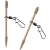 MHADBKH Accessori Clip Veloce Cambiamento Girelle Maniche Coda Pesca Girelle Connettori Alimentatore Sistemi Anti Aggrovigliamento Componente di Pesca Anti Tanglement