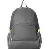Generico Zaino pieghevole da esterno portatile Zaino da alpinismo viaggio sportivo in tessuto impermeabile (Grey One Size)