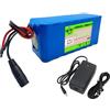 SSCYHT Pacco Batteria Litio 12V 20Ah 3S8P per Sistemi Monitoraggio Pompe dell'Acqua Monopattini Elettrici e Accumulo Energetico Esterno Batteria Ricambio con BMS e Caricabatterie 12,6V