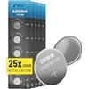 ABSINA 25x batteria CR1616 3V al litio - CR1616 batteria a prova di perdite e lunga durata - batteria 1616, CR 1616