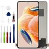 Duotipa [Non supporta le impronte digitali][Nuovo] TFT LCD Display Touchscreen Digitizer Assembly ricambio per Xiaomi Redmi Note 12 PRO 4G ‎2209116AG, 2209116AG con kit di strumenti di riparazione