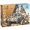 Italeri 6592 Crusader MK.II with British Crew El Alamein 1942-2022, Scala 1:35, Plastic Model Kit, Modello in Plastica da Montare, Modellismo