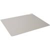 Durable Sottomano con angoli arrotondati, PP, 53x40 cm, grigio, 713210 | Tappetino da scrivania con incisione decorativa sul bordo, comoda superficie di scrittura, antiscivolo, Made in Poland