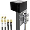 Antenna 5G, 2X2 MIMO 5G + 2X2 MIMO Wifi 6 Da Esterno, Antenna Esterna Omni 600-8