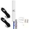 Antenna 5G 4G LTE Esterno Mimo Omnidirezionale 698-2700/3300-3800 Mhz Guadagno F