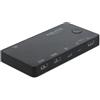 Delock KVM Switch HDMI / USB-C con USB 2.0