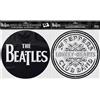the Beatles ROCKOFF Tappetino Antistatico Drop T Logo & Sgt Pepper Dr (Vinyl LP)