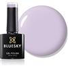 Bluesky Smalto Per Unghie Gel, Just A Ride, Ss2001, Viola, Pastello, Pallido, Colore Nudo (Per Lampade Uv E Led) - 10 Ml