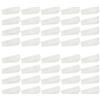 SZCXDKJ 40pcs Spugna per il trucco,Spugne per Nail Art, Spugnette Triangolari per Trucco, Cunei Cosmetici Fondazione per Liquidi Creme e Polveri,Strumenti per il Trucco