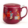 Neavita - Infusiera Con filtro per le tisane in foglia - Rossa 400 ml