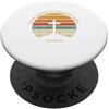 Padre Regalo Cristianesimo Bibbia Chiesa Gesù Tshirt Uomo Padre Cristianesimo Cristo Croce Croce PopSockets PopGrip Adesivo
