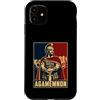 Ancient Mycenaean Greek Mythology Hero Custodia per iPhone 11 Agamennone Antico Eroe di Troia Greco