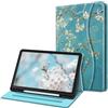 FINTIE Custodia per Samsung Galaxy Tab S6 Lite 10.4'' 2024/2022/2020 (SM-P620/P625/P613/P619/P610/P615) con S Pen Holder - [SlimShell] Multi-angli Leggero Morbida TPU Cover Case, Blossom