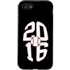 COOL BASEBALL DESIGNS AND OUTFITS Custodia per iPhone SE (2020) / 7/8 10 ANNI 2016 BASEBALL 10° COMPLEANNO